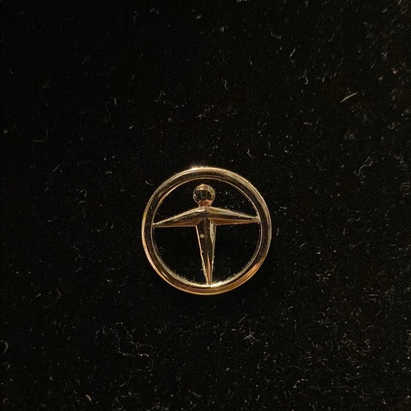 Silver 925 tie tac Tiffany & Co manpower sterling - Picture 1 of 7